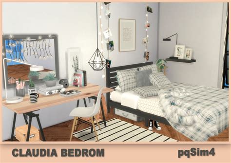 Pqsims4 Claudia Bedroom • Sims 4 Downloads