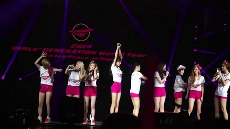 130721 Snsd World Tour In Taiwan Into The New World 清唱 Youtube