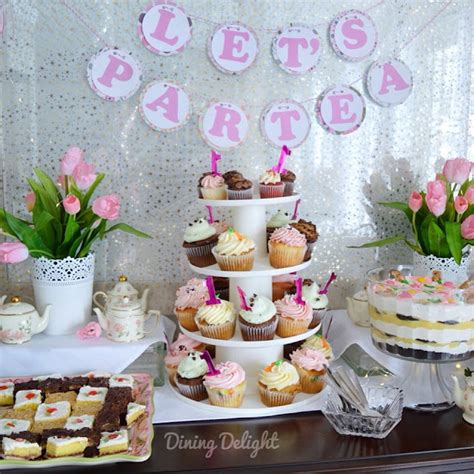 Dining Delight Lets Partea Garden Tea Party For 1st Birthday