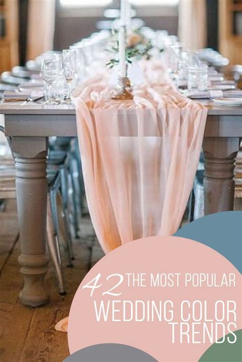Wedding Colors Popular Palettes And Trends For 2023 Wedding Color