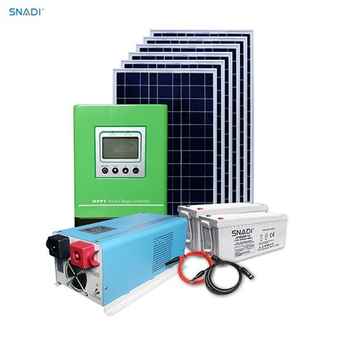 Home Off Grid Solar Panels System 8kwp 8kw Complete Set