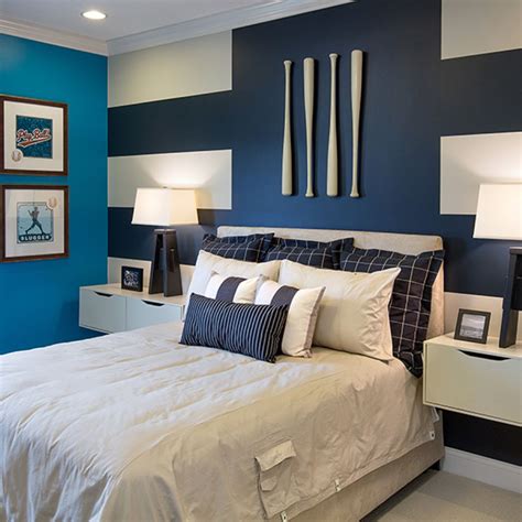 Tips to decorate bedroom wall in low budget. How to Decorate a Bedroom With Striped Walls