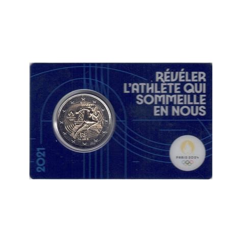 Moneda 2€ Francia 2021 Olimpiada