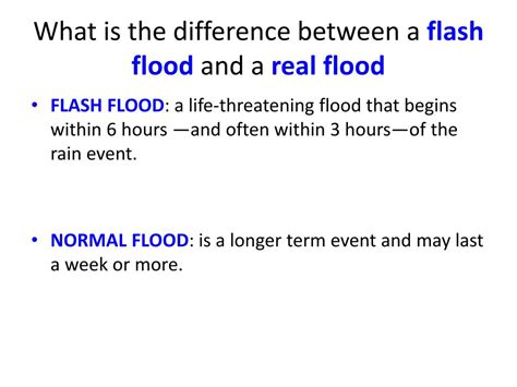 Ppt Flash Floods Powerpoint Presentation Free Download Id2195718