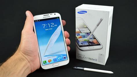 Samsung Galaxy Note Ii Unboxing And Review Youtube
