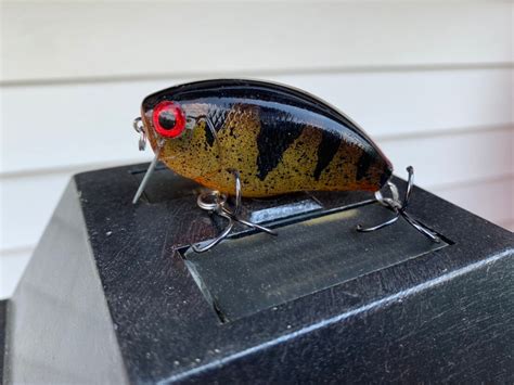 Howell Custom Lures Golden Perch Custom Painted Fishing Lure Etsy