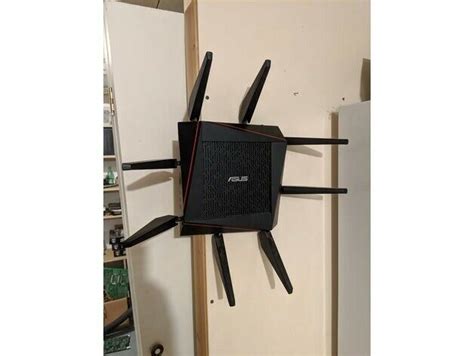 Asus Router Wall Mount Ceiling Mount Rt Ac5300 Rog Gt Ax11000 3dprinted Magnetic Ebay