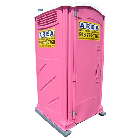 Standard Restroom Pink Area Portable Services