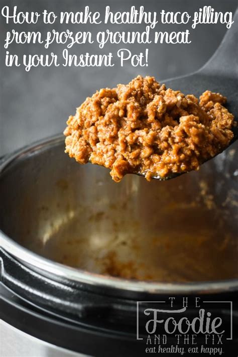 If you allow it to cool, you. I'll show you how to make healthy Instant Pot turkey taco ...