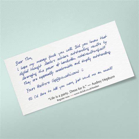 How To Standout By Writing A Perfect Handwritten Thank You Note