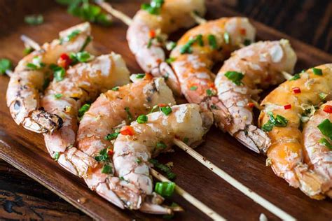 In order to distinguish with sweet and sour tastes created by vinegar and sugar, any dish using ketchup is called as 茄汁. Chinese Grilled Shrimp - Steamy Kitchen Recipes