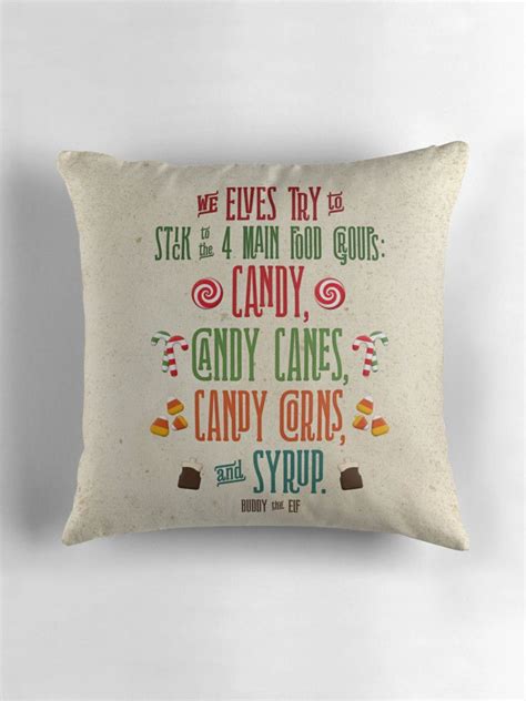 Quotation the destinations quotes road trip quotes with love pirates of the caribbean pirate code guidelines quote best simple travel quotes cute travel memories quotes pirates of the caribbean quotes guidelines inspirational travel pictures famous quotes on travel and tourism weekend vacation. 'Buddy the Elf - The Four Main Food Groups' Throw Pillow ...