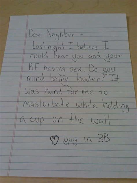 Passive Aggressive Notes Complaining About Sex