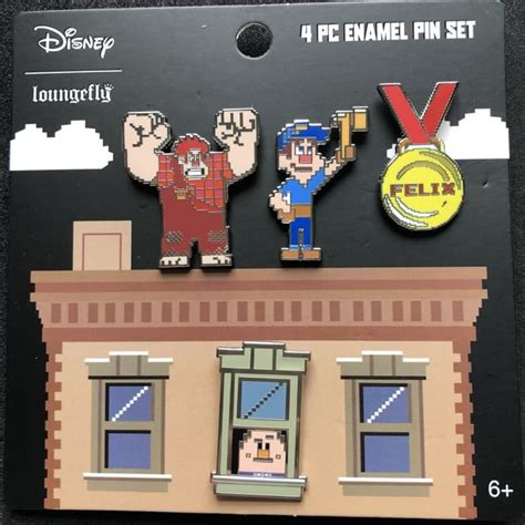 Wreck It Ralph Disney Pin Set By Loungefly Disney Pins Blog