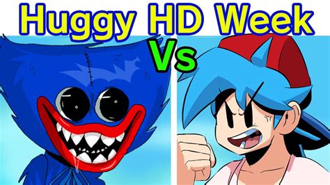 Friday Night Funkin VS Huggy Wuggy HD Remastered FNF Mod Poppy