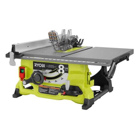 Ryobi 13 Amp 8 14 In Compact Portable Jobsite Table Saw No Stand