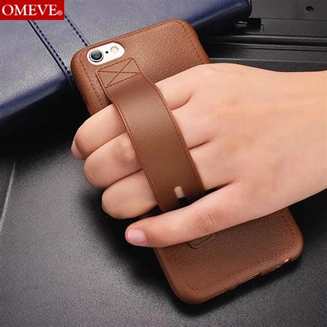 Omeve Fashion Pu Leather Pattern And Soft Tpu Back Cover Phone Case