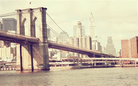 Brooklyn Bridge Full Hd Wallpaper And Background Image 2560x1600 Id