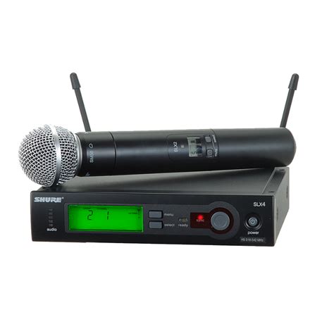 Shure SLX Wireless System W/ SM58 Microphone: Church On Wheels