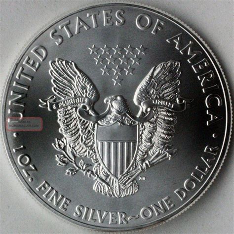 2013 Silver American Eagle Brilliant Uncirculated Gem Us Coin 1 Oz 999