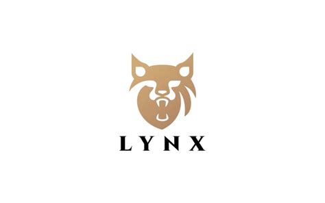 Download Lynx Logo Template Шаблон логотипа на тему графика
