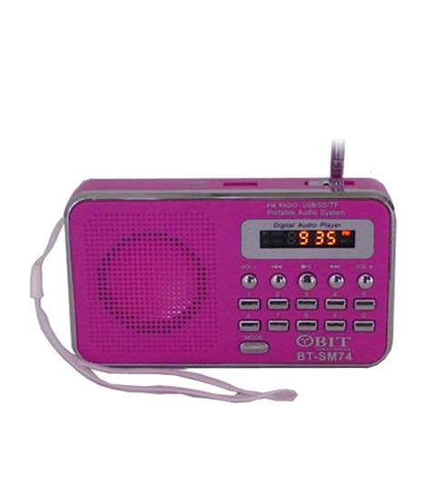 You are listening to one of the most famous malaysian online radio station minnal fm. Buy Obit Digital Usb Fm Radio Player - Pink Online at Best ...