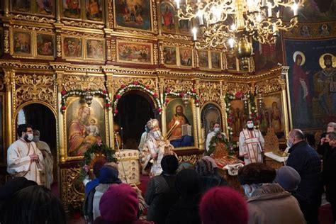 Biserica Sfinții Trei Ierarhi din Mazepa și a sărbătorit ocrotitorii