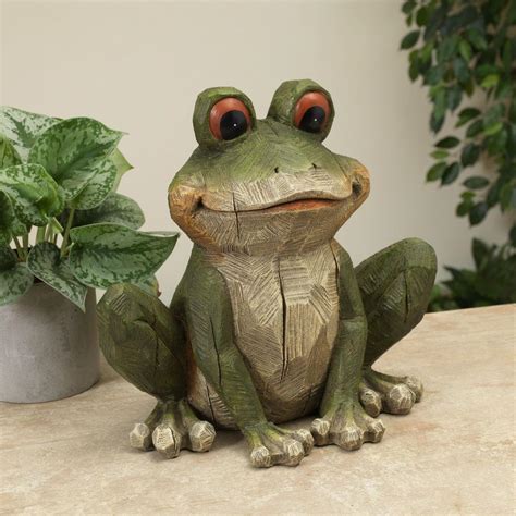 Frog Figurine 12 The Gerson Company Steins Garden And Home