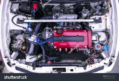 Tuned Honda B18 Engine Integra Type Stock Photo 293617136 Shutterstock