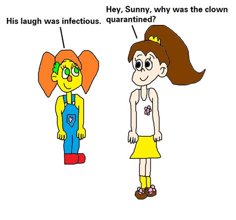 Luan Loud Told Sunny Monster A Clown Joke By