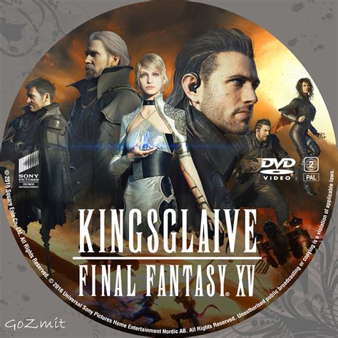 The standard cover, first teased at e3 2016… COVERS.BOX.SK ::: Kingsglaive - Final Fantasy XV - Nordic ...