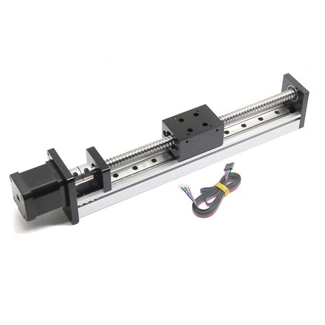 Mua 200mm Length Travel Linear Stage Actuator With Square Linear Rails