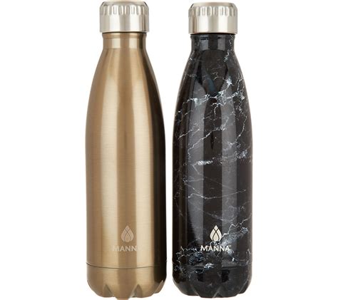 Manna Vogue S2 17oz Double Wall Stainless Steel Water Bottles Page