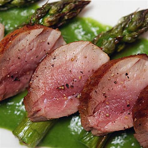 Wild Boar Tenderloin With Asparagus Sauce Recipe Main Dishes With Pork