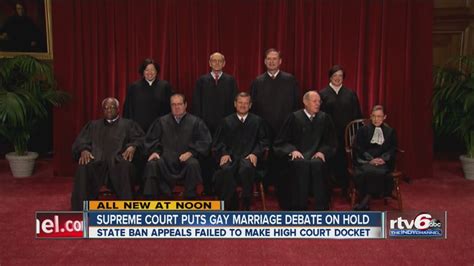 Supreme Court Puts Hold On Same Sex Marriage Debate Youtube