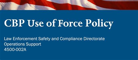 Cbp Use Of Force Policy Wola Border Oversight