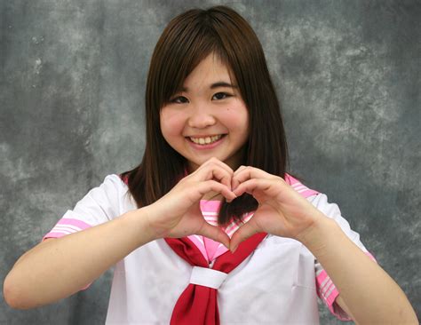 Wallpaper Pink School Red White Cute Girl Smile Smiling Japan Happy Hands Uniform