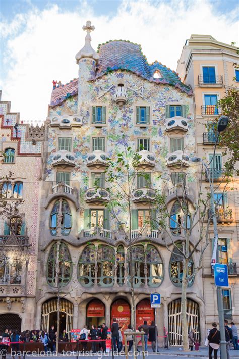 Gaudí Casa Batlló In Barcelona Catalunya Spain
