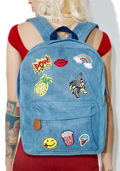New Flair Patch Backpack Dolls Kill