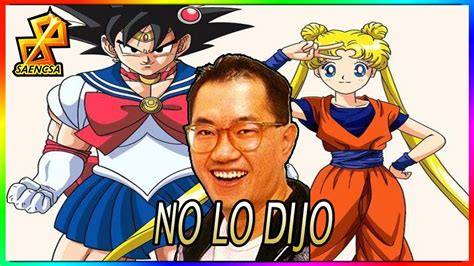 AKIRA TORIYAMA Dice Que SAILOR MOON GANA A GOKU FAKE Dragonball Shorts YouTube