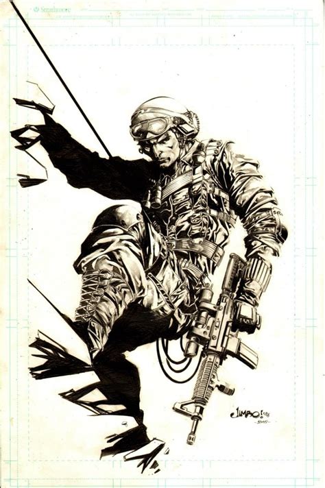 Military Artwork Gi Joe Comic Books Art
