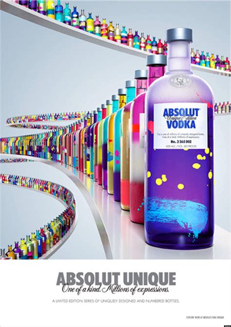 Absolut Vodka's 'Unique': Company Releases 4 Million One-Of-A-Kind ...