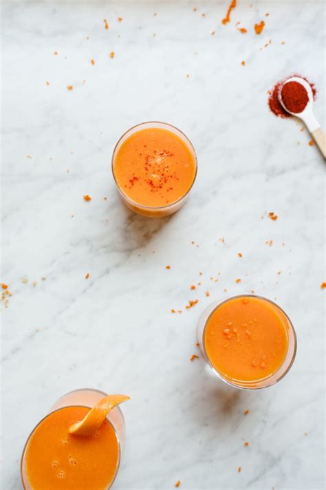 The Immunity Boosting Carrot Turmeric Ginger Smoothie Simply Real