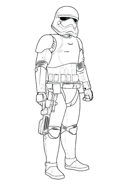 Stormtrooper Coloring Pages Best Coloring Pages For Kids Star Wars