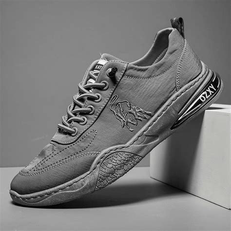 Men Breathable Soft Bottom Non Slip Lace Up Comfy Casual Sports Court
