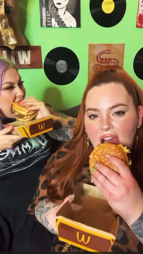 Tess Holliday Tries Her First Big Mac After Body Shaming Comments