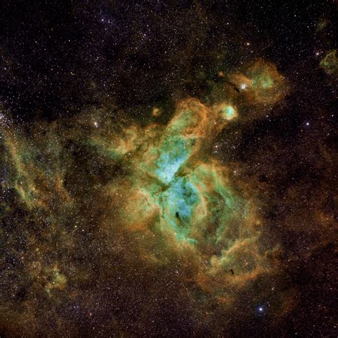 The Eta Carina Nebula Ngc3324 In Sho Telescope Live