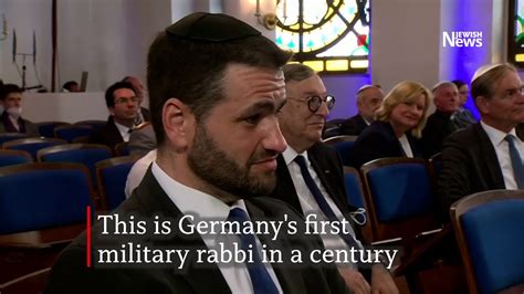 Germany Appoints First Military Rabbi In A Century Youtube