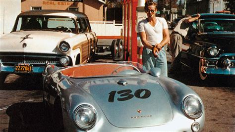 You read about the racing influence of james dean on lew bracker. The Rebel