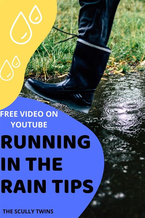 6 minute video on tips on how to run in the rain tips on running in rainy season running in